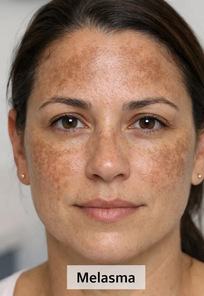 Le masque de grossesse : mélasma